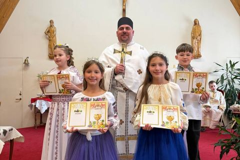 Вперше в Ісландії: українські діти у Рейк’явіку приступили до Урочистого Святого Причастя