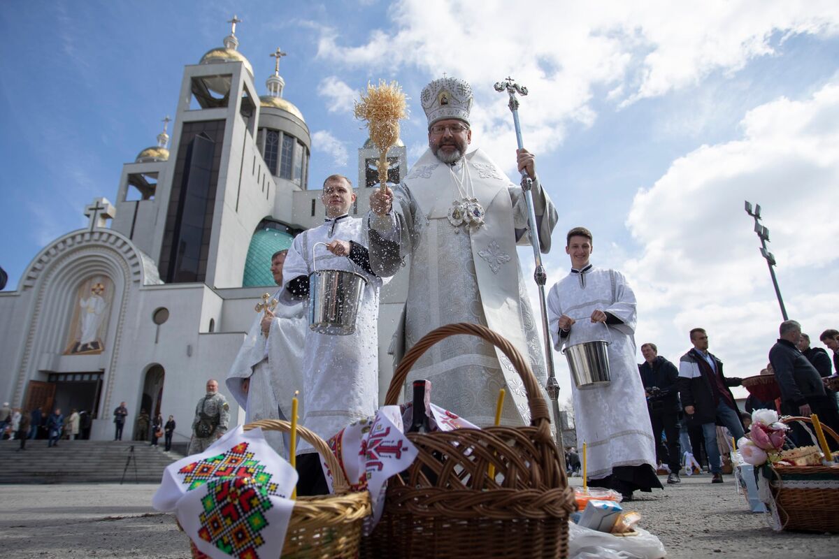 Глава УГКЦ на Великдень: «Христос воскрес! Ми з України!»