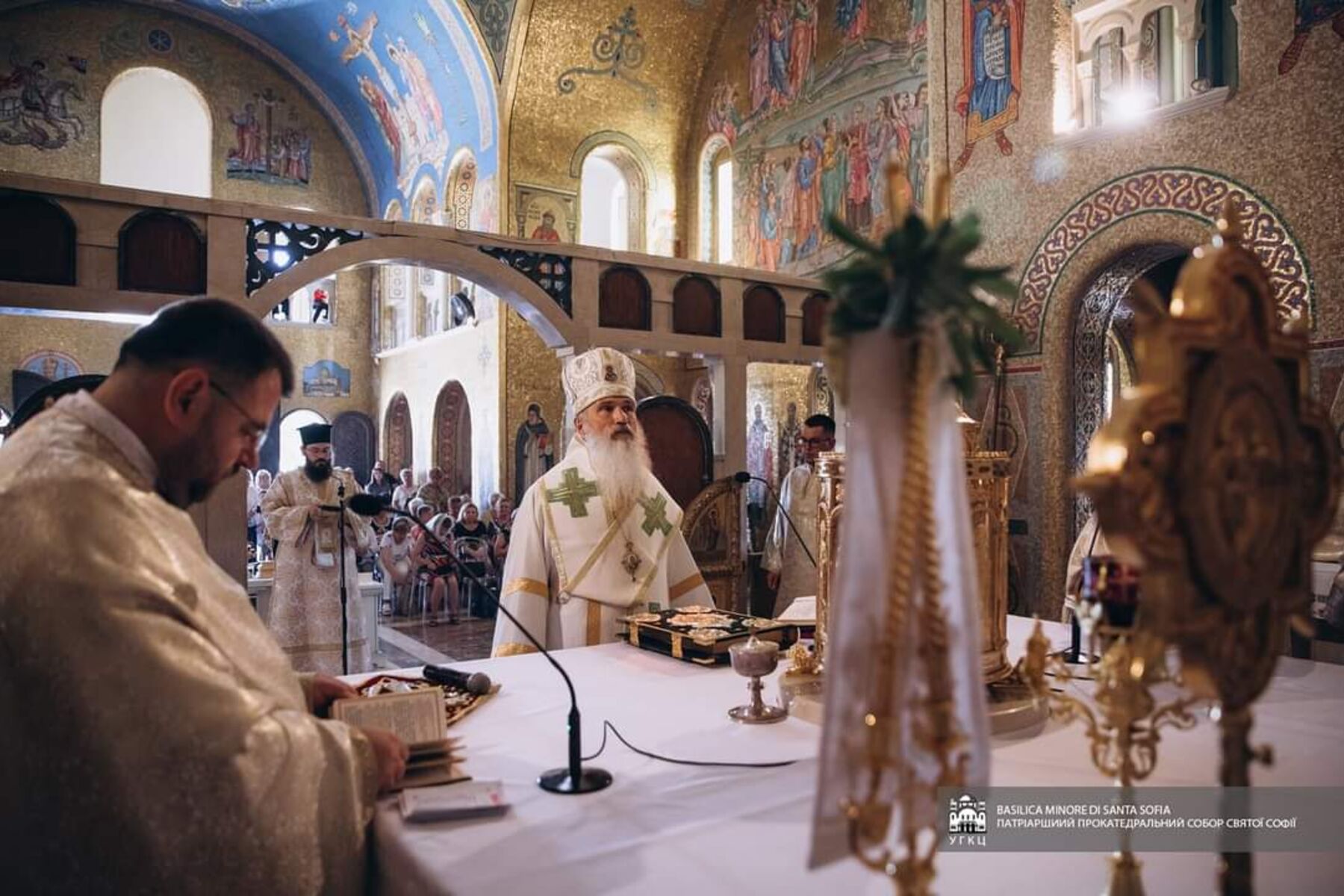 «Чому немає святих? Бо ніхто не бажає», — владика Венедикт Алексійчук у прокатедральному соборі Святої Софії в Римі