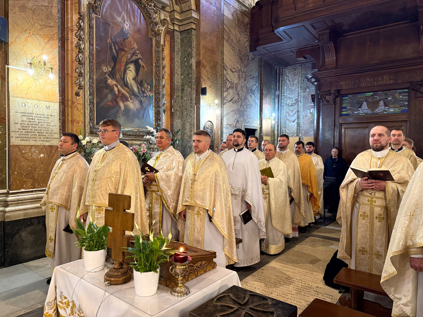 Владика Діонісій Ляхович попрощався зі&nbsp;священниками Апостольського екзархату в&nbsp;Італії
