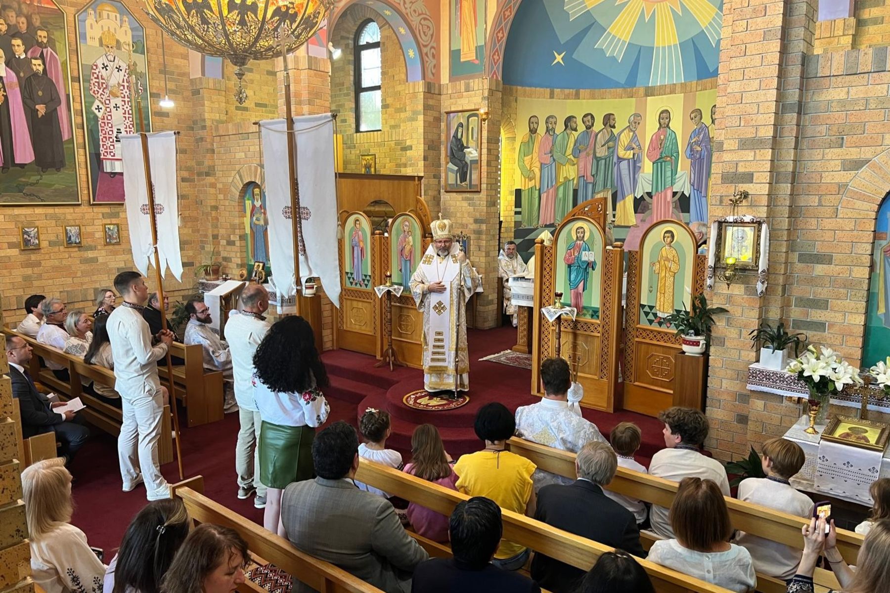 Проповідь Блаженнішого Святослава у свято Непорочного зачаття Пресвятої Богородиці святою Анною в Канберрі