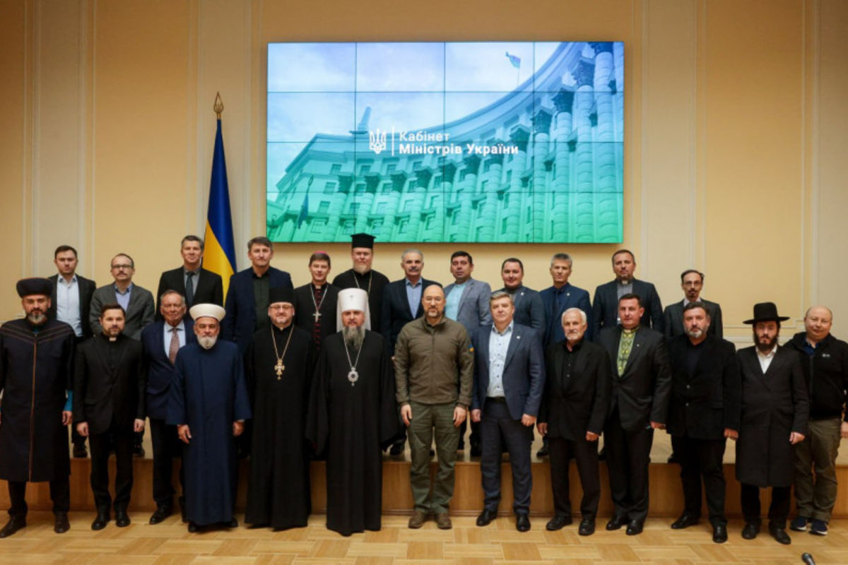 Prime Minister of Ukraine discusses wartime challenges with representatives of the Council of Churches
