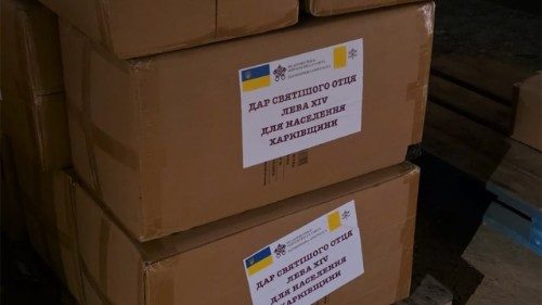 До Харкова прибув вантаж гуманітарної допомоги від Папи Римського