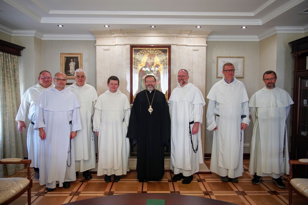 The Head of the UGCC met with Dominicans from Ukraine, Poland, and the USA