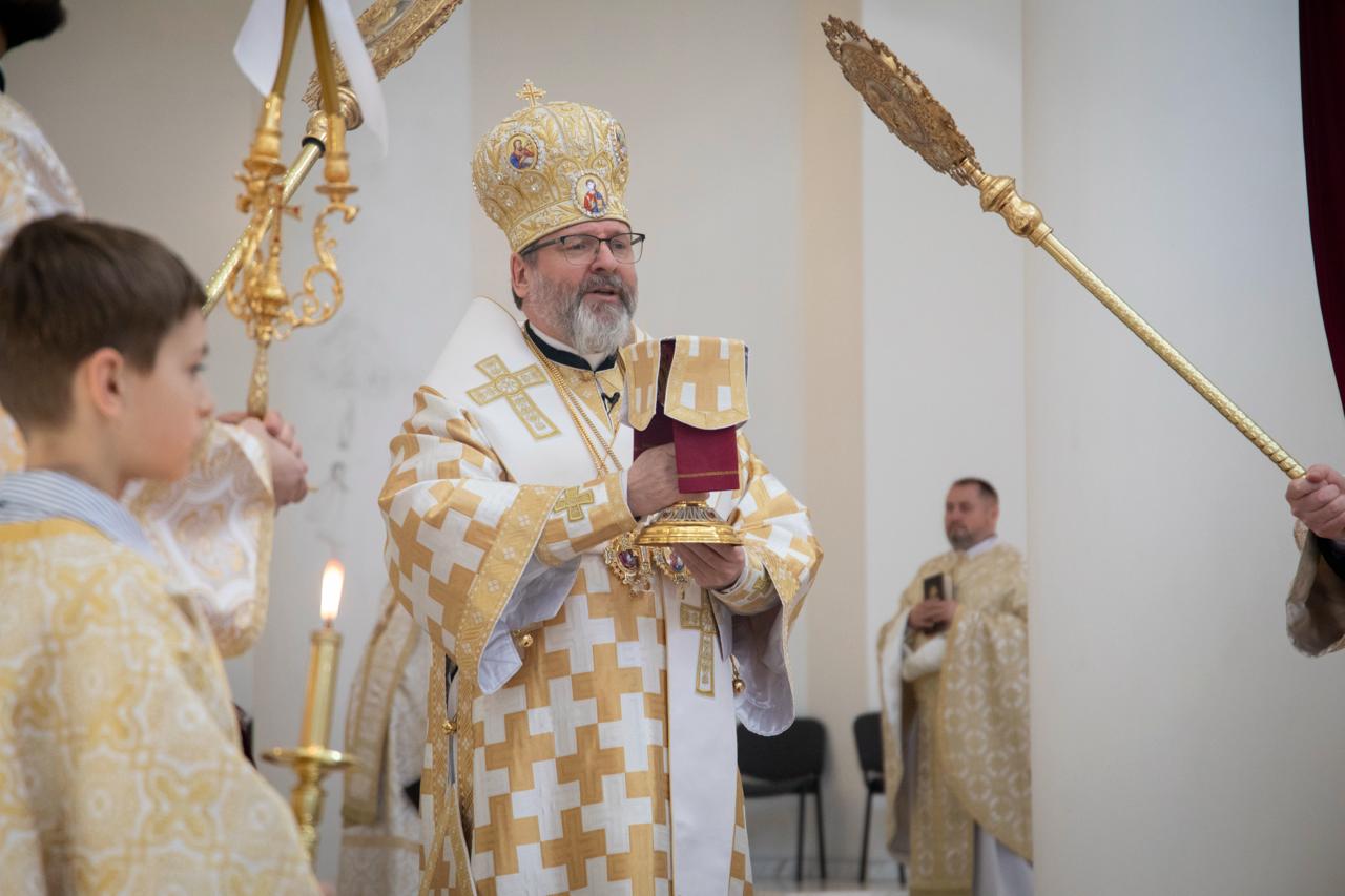 &laquo;Немає іншого Спасителя, як&nbsp;тільки Ісус Христос. У&nbsp;ньому&nbsp;&mdash; твоє життя і&nbsp;Воскресіння&raquo;,&nbsp;&mdash; Глава УГКЦ у&nbsp;Вербну неділю