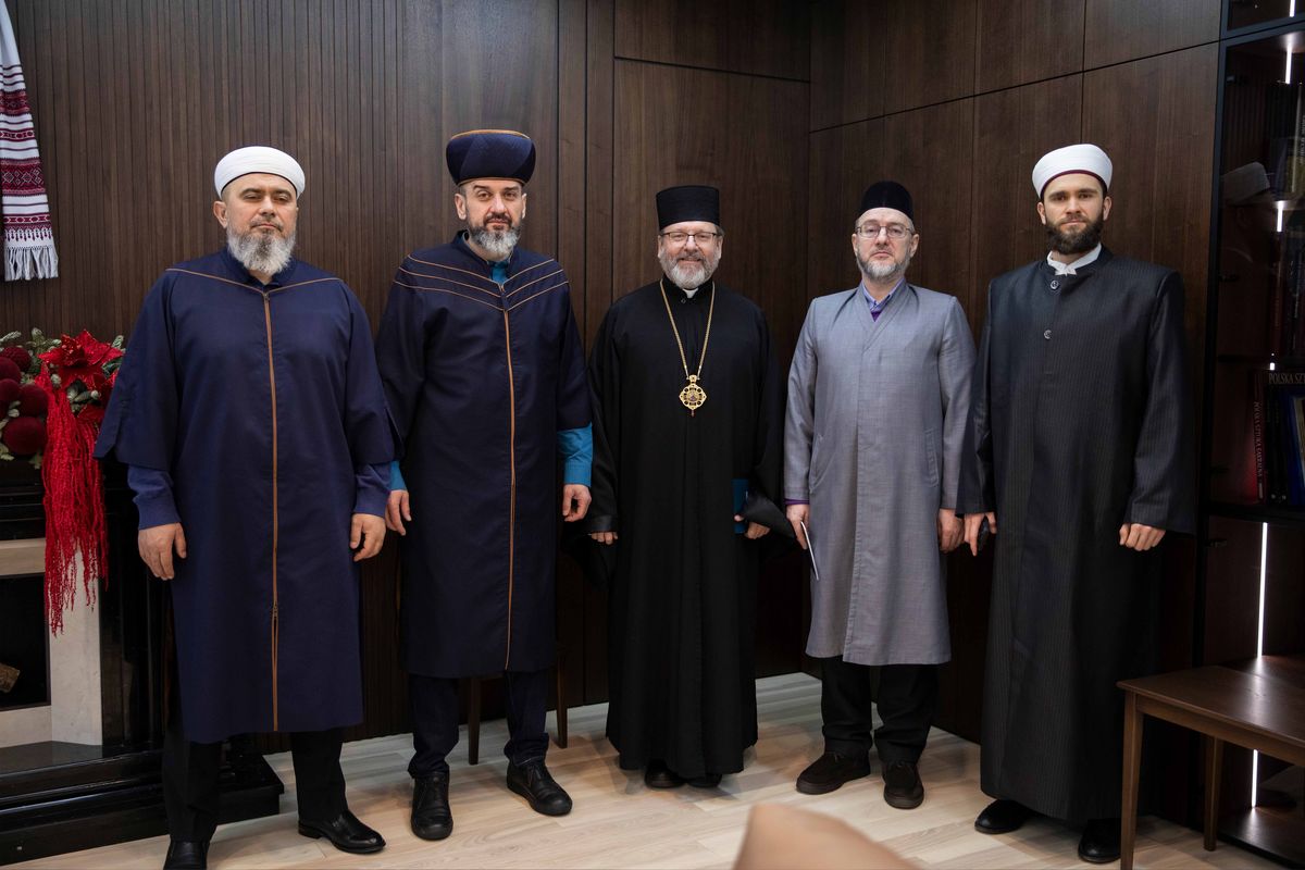 Глава УГКЦ зустрівся із представниками мусульманських центрів України