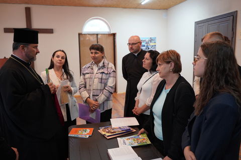 В Одеському екзархаті продовжуються катехитичні візитації: єпископ відвідав парафію Вознесіння