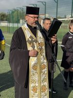 Священники УГКЦ змагалися за кубок у ювілейному турнірі з мініфутболу в Дрогобичі