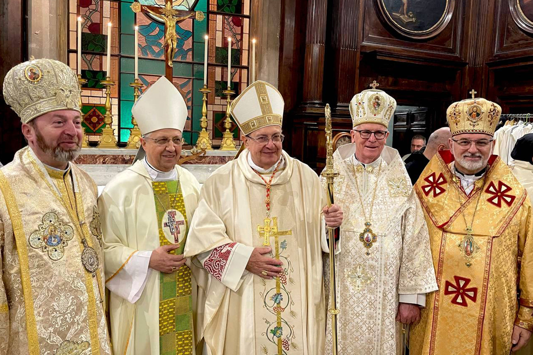 Єпископи УГКЦ взяли участь у подячній Святій Месі з нагоди 25-річчя єпископства кардинала Сандрі