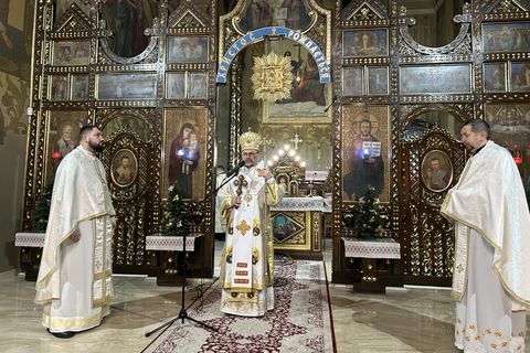 Владика Ярослав Приріз: «Ми не залишаємо надію в минулому, а беремо її зі собою як найцінніший скарб у Новий 2026 рік Божий»