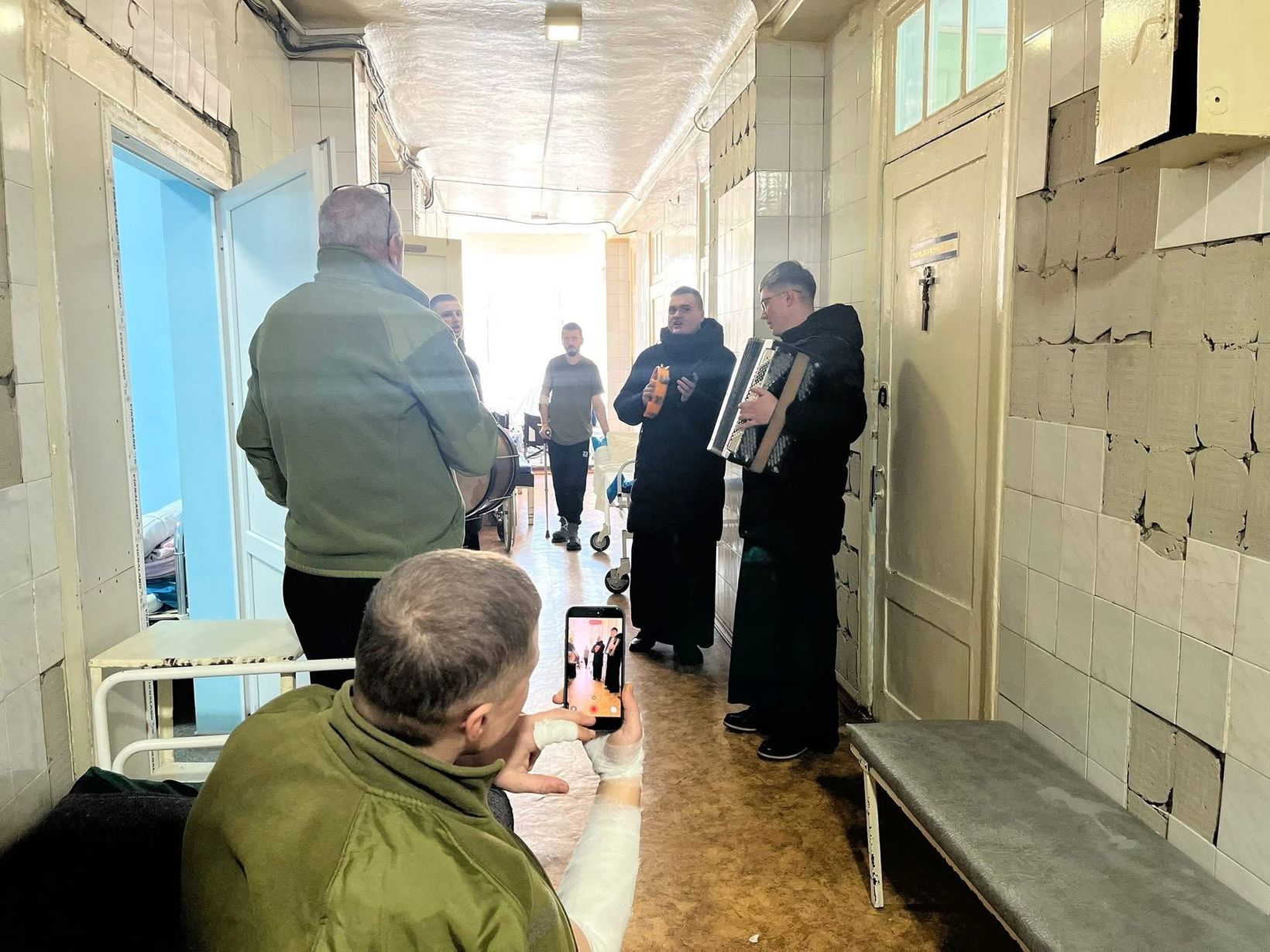 Семінаристи з&nbsp;Івано-Франківська відвідали військових і&nbsp;мешканців Запорізької області