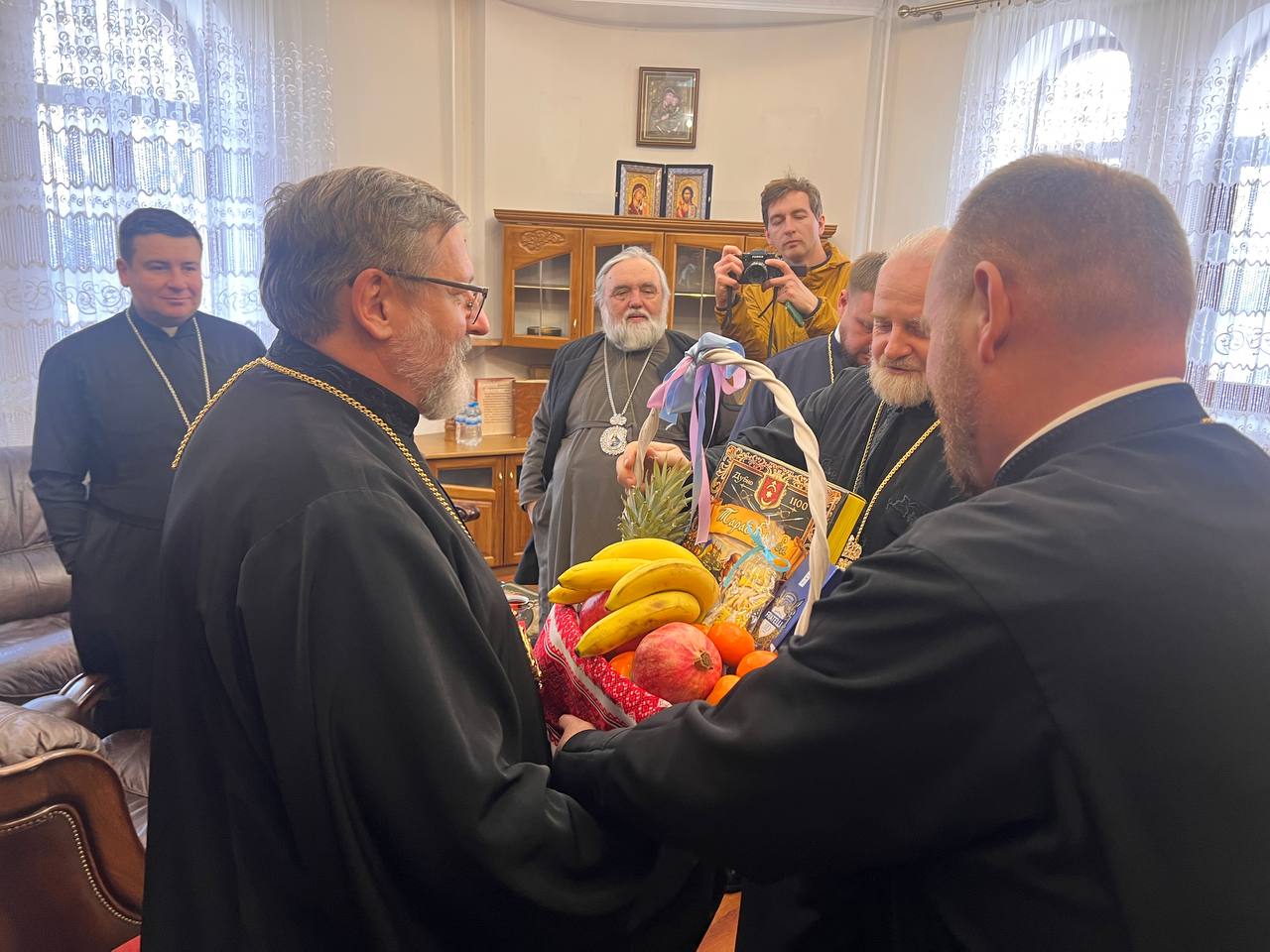 Блаженніший Святослав зустрівся з&nbsp;митрополитом ПЦУ Іоаном у&nbsp;Черкасах