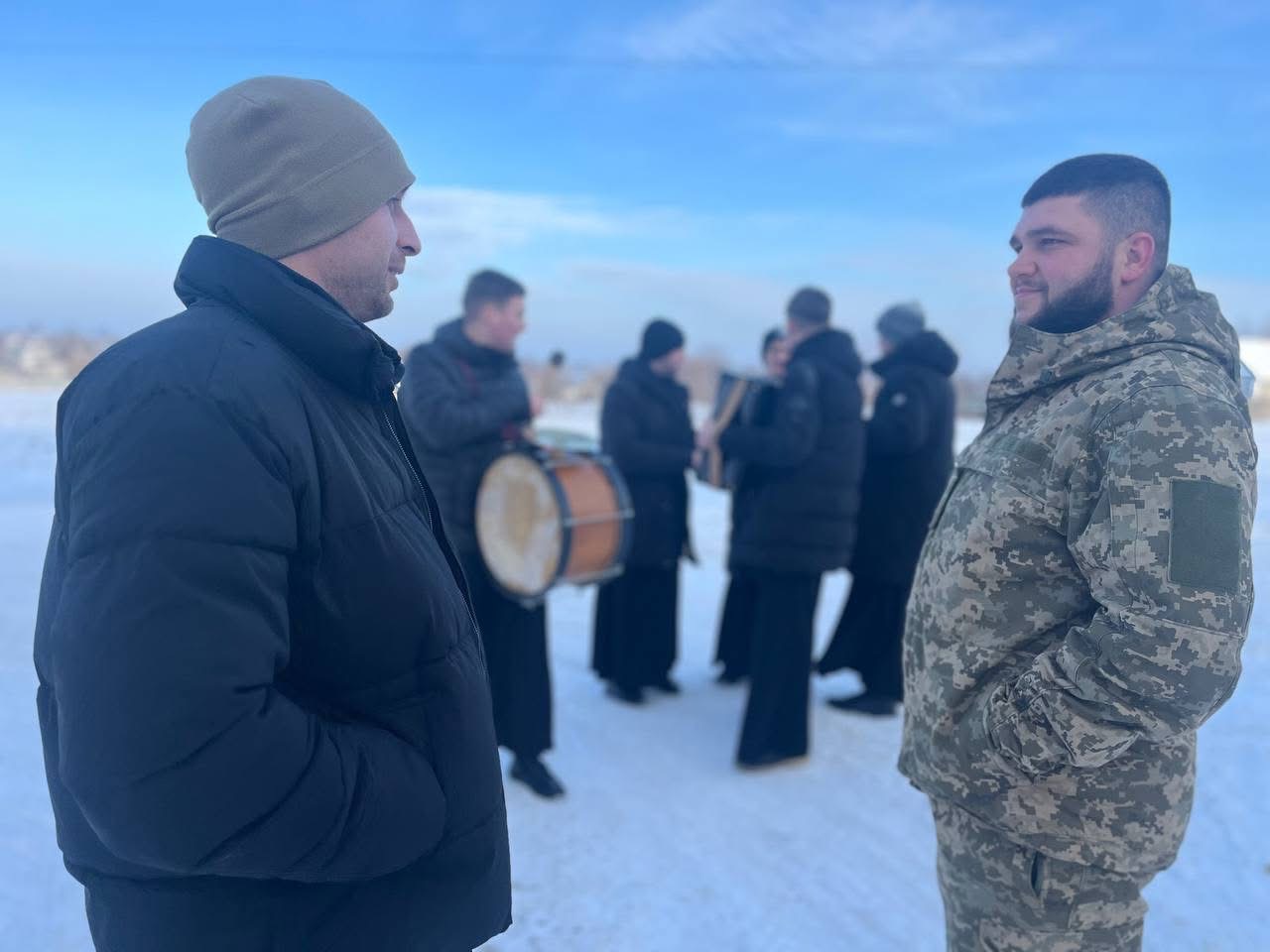 Семінаристи з&nbsp;Івано-Франківська відвідали військових і&nbsp;мешканців Запорізької області