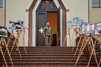 У соборі Вишгородської Богородиці відбулися урочистості до Дня захисників України