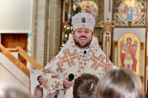 “God gives us gifts every day”: Bishop Mykola Bychok said during his sermon on St. Nicholas day