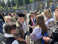 Українські військові здійснили паломництво до Люрду