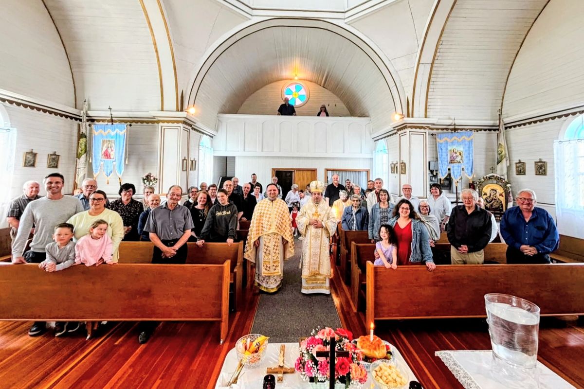 Bridging Past and Present: A Blessed Weekend with Bishop Andriy Rabiy