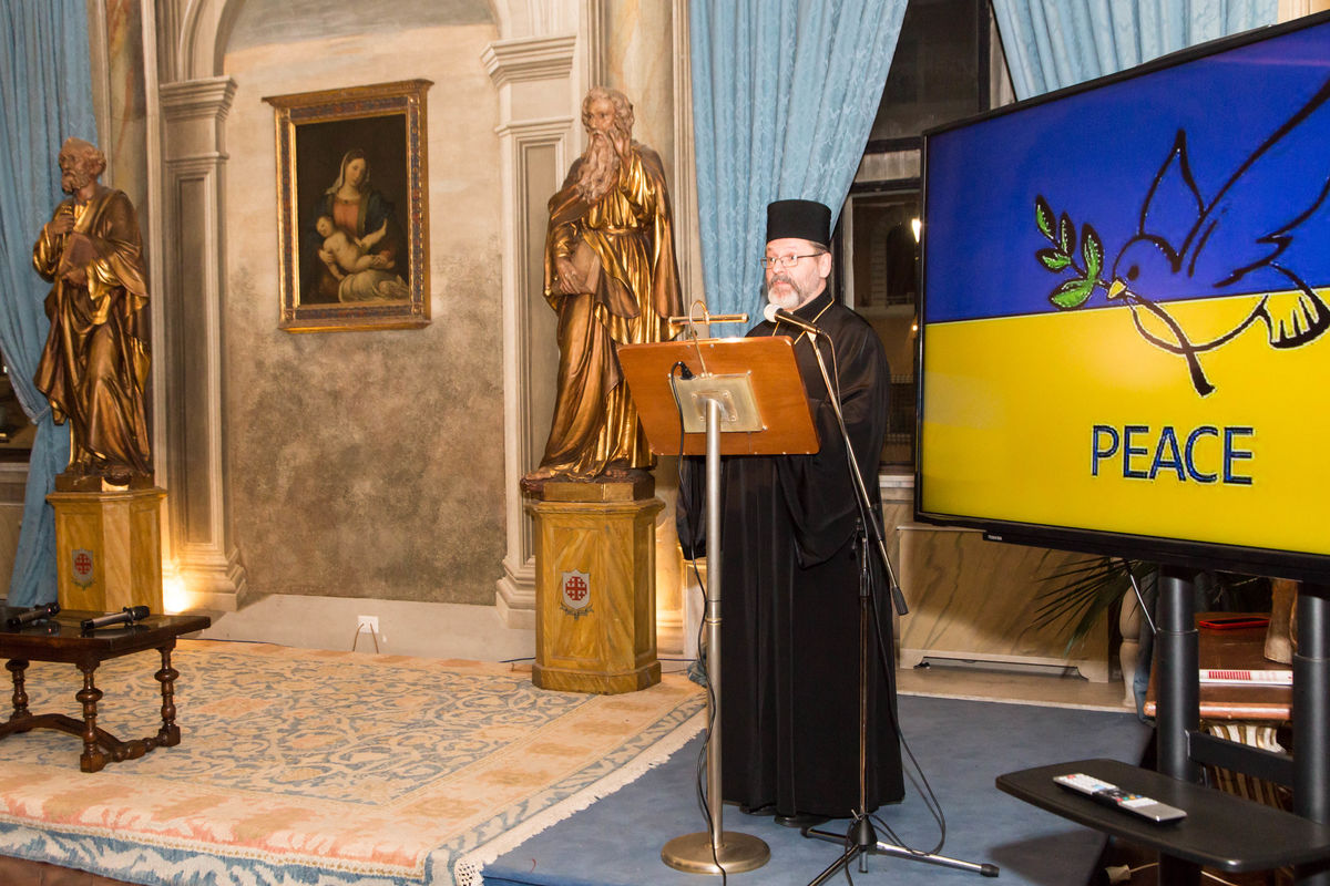 «Дякую вашим країнам за підтримку України», — Глава УГКЦ на зустрічі з дипкорпусом при Святому Престолі