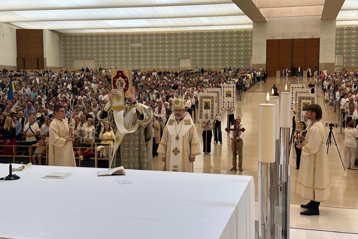«Sentiamo che la Beata Vergine Maria veglia sul popolo ucraino ferito» — Sua Beatitudine Sviatoslav a Fátima 
