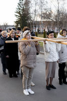 Хресна дорога на&nbsp;Рівненщині об&rsquo;єднала християн різних конфесій у&nbsp;молитві за&nbsp;мир в&nbsp;Україні