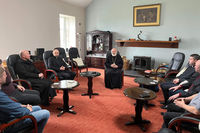 Meeting with UGCC priests serving in Ireland