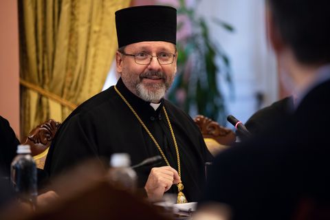 «Незалежна Українська держава є синонімом релігійної свободи», — Глава УГКЦ на зустрічі Ради Церков із послами G7