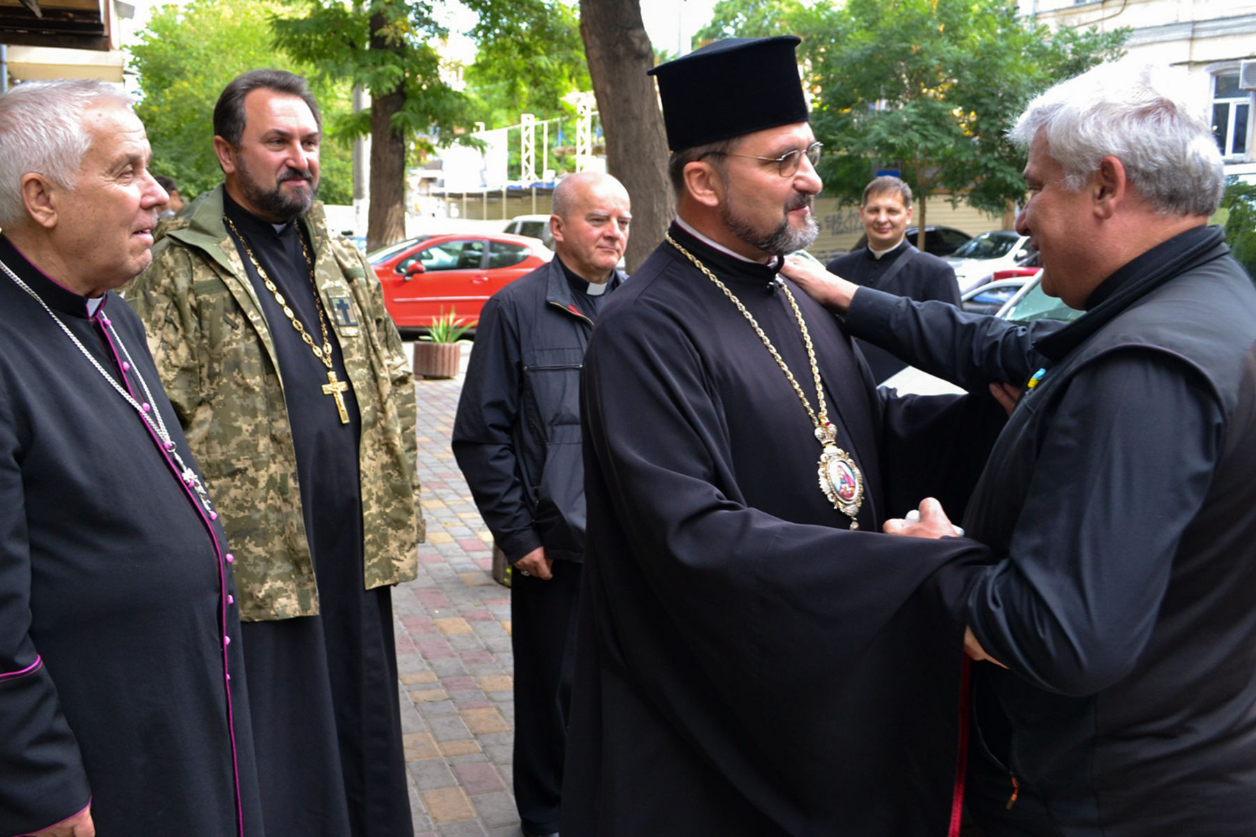 Кардинал Конрад Краєвський в Одесі зустрівся з духовенством і вірними УГКЦ
