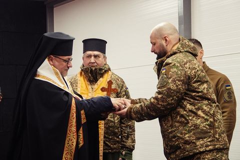 «Реабілітація — це наш другий фронт», — владика Богдан Манишин на відкритті центру для ветеранів на Прикарпатті