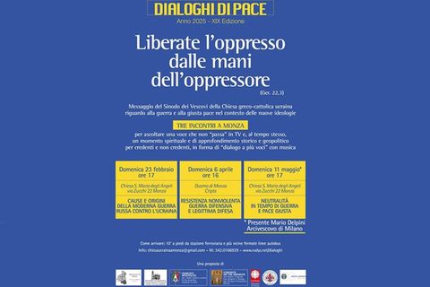 Dialoghi per la pace a Monza