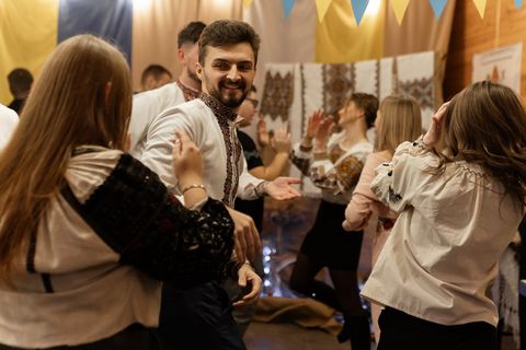 В Одесі провели традиційні передріздвяні українські вечорниці