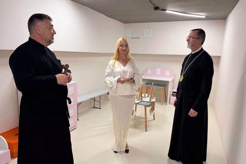 Владика Богдан Дзюрах відвідав дитячий садок у Броварах, який підтримує Апостольський екзархат