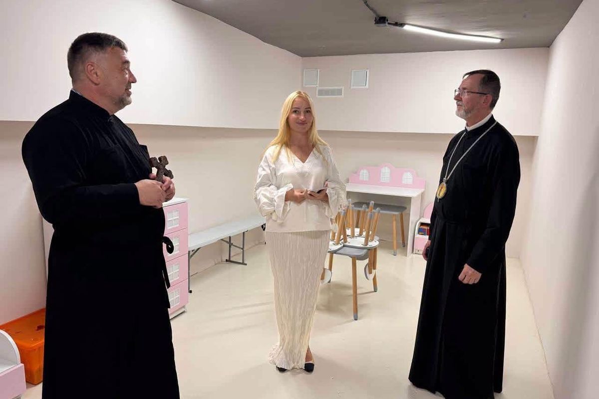Владика Богдан Дзюрах відвідав дитячий садок у Броварах, який підтримує Апостольський екзархат