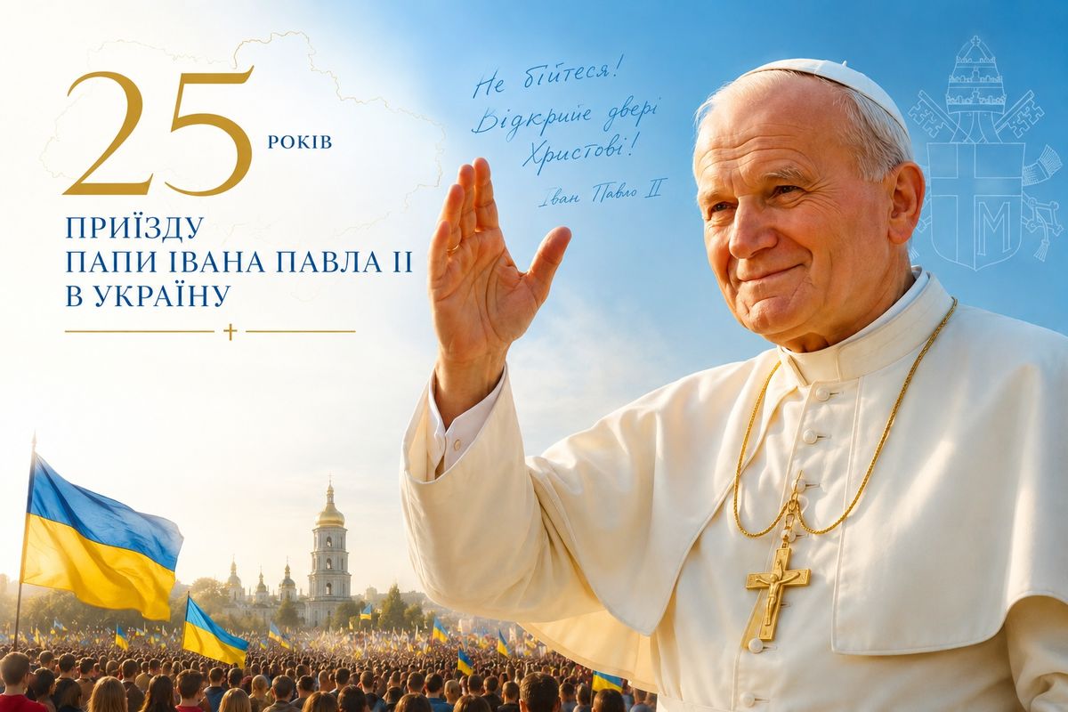 Патріарша комісія у справах молоді презентує програму до 25-річчя візиту святого Івана Павла ІІ в Україну