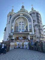 Військові об’єдналися в молитві під час XVІ Всеукраїнського військового паломництва до Зарваниці