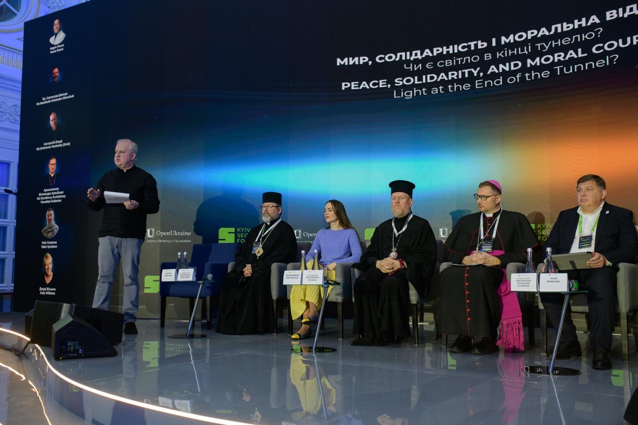 &laquo;Католицька солідарність лікує національні егоїзми&raquo;,&nbsp;&mdash; Блаженніший Святослав на&nbsp;Київському безпековому форумі