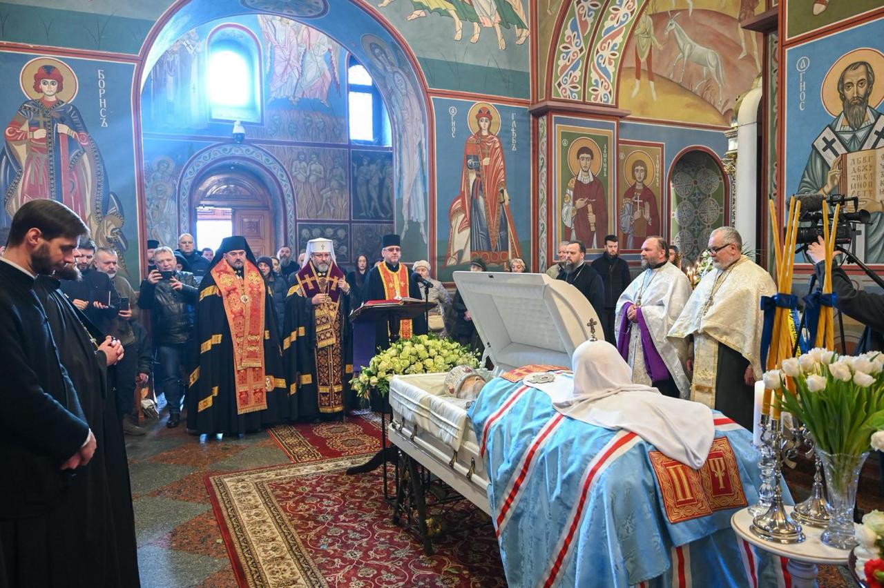 Блаженніший Святослав молитовно попрощався з&nbsp;Патріархом Філаретом у&nbsp;Києві