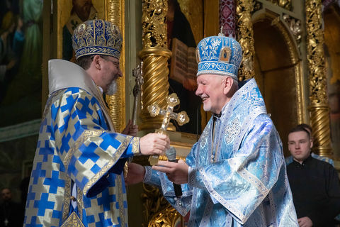 Глава УГКЦ привітав митрополита Івано-Франківського з 20-річчям єпископської хіротонії