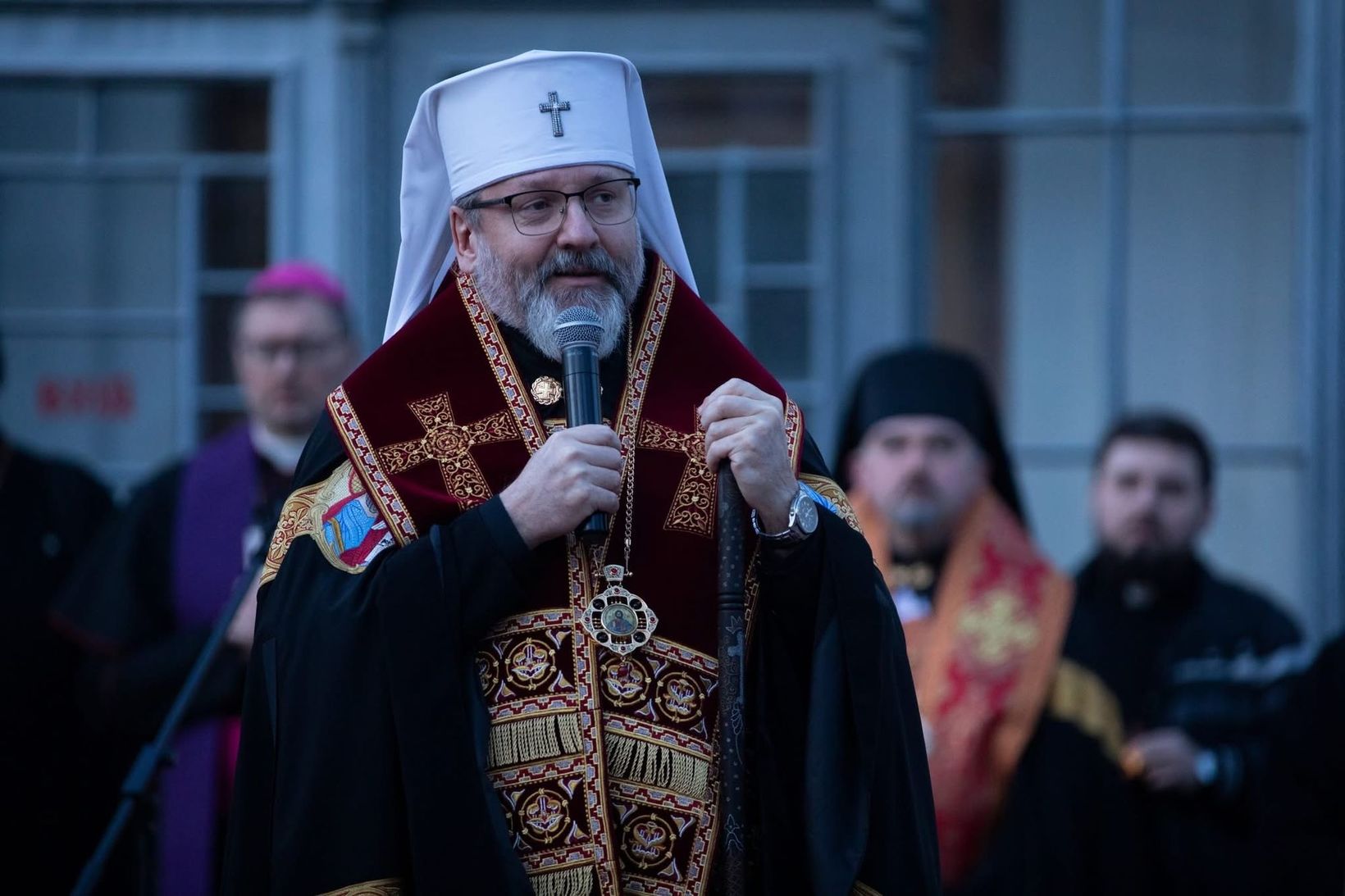 &laquo;У&nbsp;безсиллі беззахисного ми&nbsp;бачимо надію на&nbsp;Воскресіння і&nbsp;силу України&raquo;&nbsp;&mdash; Глава УГКЦ на&nbsp;Хресній дорозі у&nbsp;Софії Київській