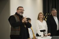 &laquo;Справжнє Різдво&nbsp;&mdash; це&nbsp;розділене Різдво&raquo;: У&nbsp;Патріаршому соборі відбулася ювілейна &laquo;Просфора з&nbsp;Патріархом&raquo;