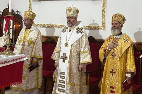 «Коли Ісус з нами — момент трагедії стає моментом надії», — Блаженніший Святослав до вірних в Іваї