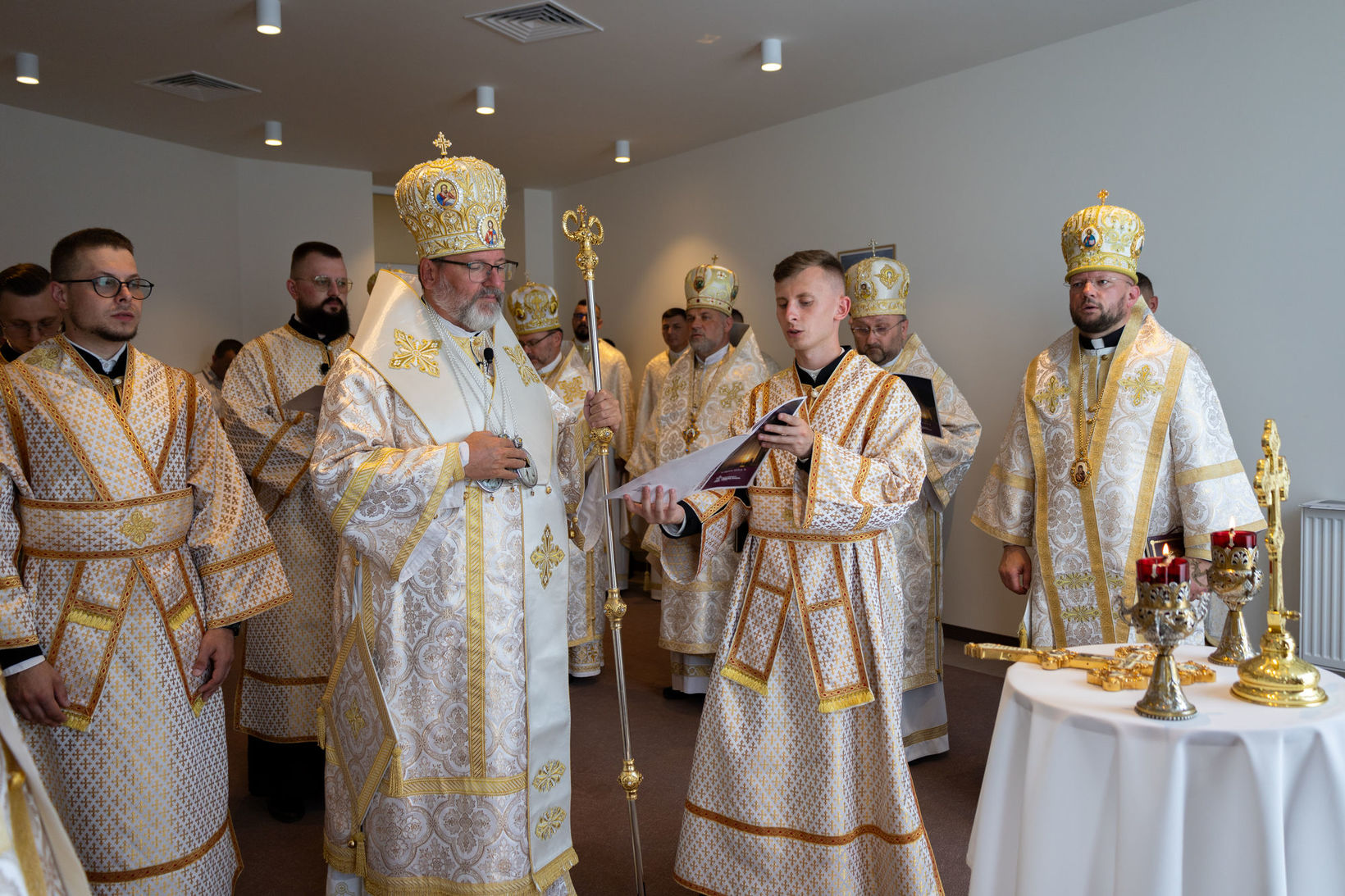 Блаженніший Святослав освятив приміщення для семінаристів у Старуні Блаженніший Святослав освятив приміщення для семінаристів у Старуні