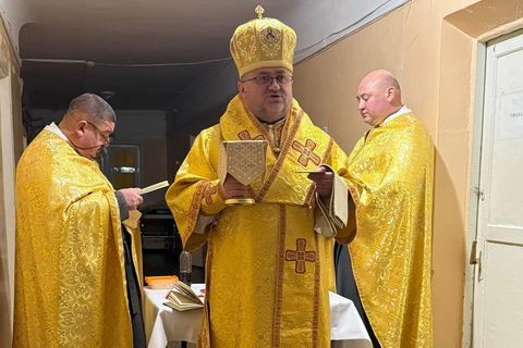 Єпископ Володимир Фірман очолив різдвяну духовну місію до військових на передовій