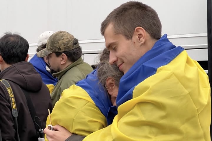 Карітас України та&nbsp;Карітас Чернігів зустріли евакуйованих жителів Олешок на&nbsp;кордоні з&nbsp;Білоруссю
