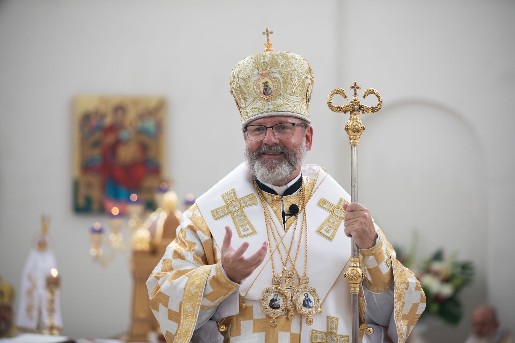 Проповідь Блаженнішого Святослава в сьому неділю після Зіслання Святого Духа та в день освячення храму Всіх святих українського народу в Делятині
