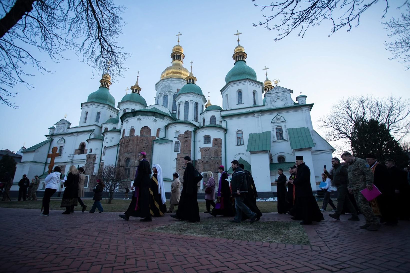 &laquo;У&nbsp;безсиллі беззахисного ми&nbsp;бачимо надію на&nbsp;Воскресіння і&nbsp;силу України&raquo;&nbsp;&mdash; Глава УГКЦ на&nbsp;Хресній дорозі у&nbsp;Софії Київській