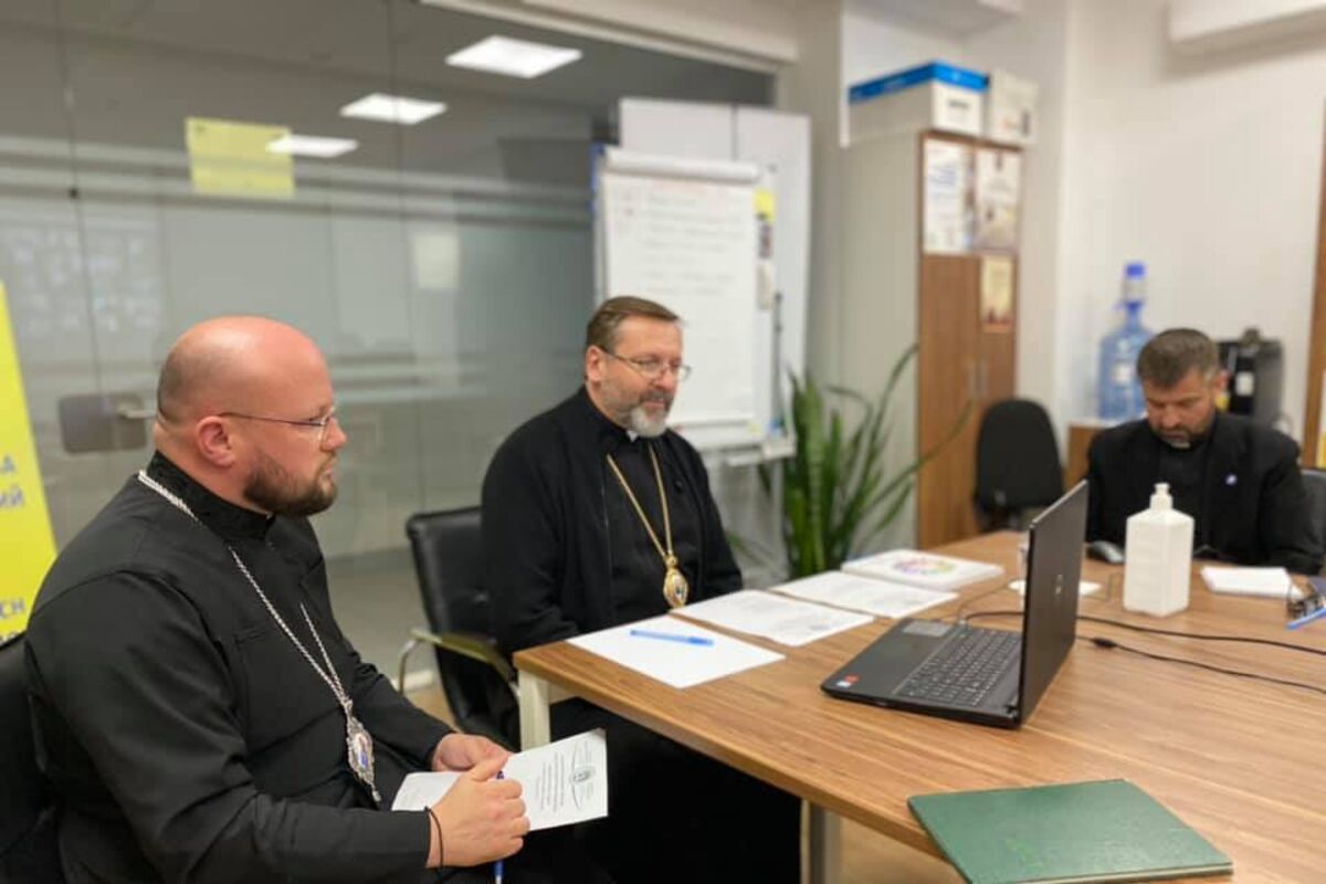 Глава УГКЦ та очільник ПМВ провели онлайн-зустріч зі священниками із 17 країн світу
