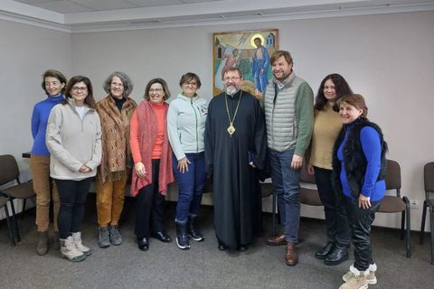 “Your Visit is Therapeutic for Us”: Head of the UGCC at a meeting with representatives of Kirche in Not