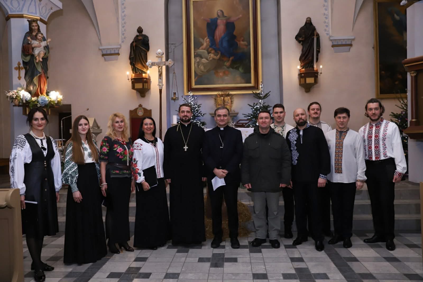 Українська духовна музика прозвучала на різдвяному концерті в Естонії Українська духовна музика прозвучала на різдвяному концерті в Естонії