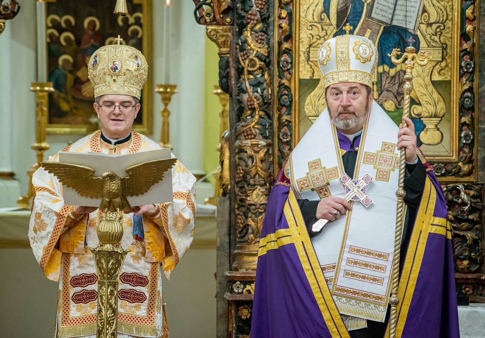 Владика Андрій Хім’як представив УГКЦ на інтронізації Глави Румунської Греко-Католицької Церкви Владика Андрій Хім’як представив УГКЦ на інтронізації Глави Румунської Греко-Католицької Церкви