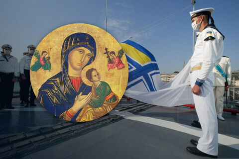 Глава УГКЦ у 130-й день війни: «У свято Матері Божої Неустанної Помочі поручаємо Її помочі і захисту наших моряків військово-морського флоту»